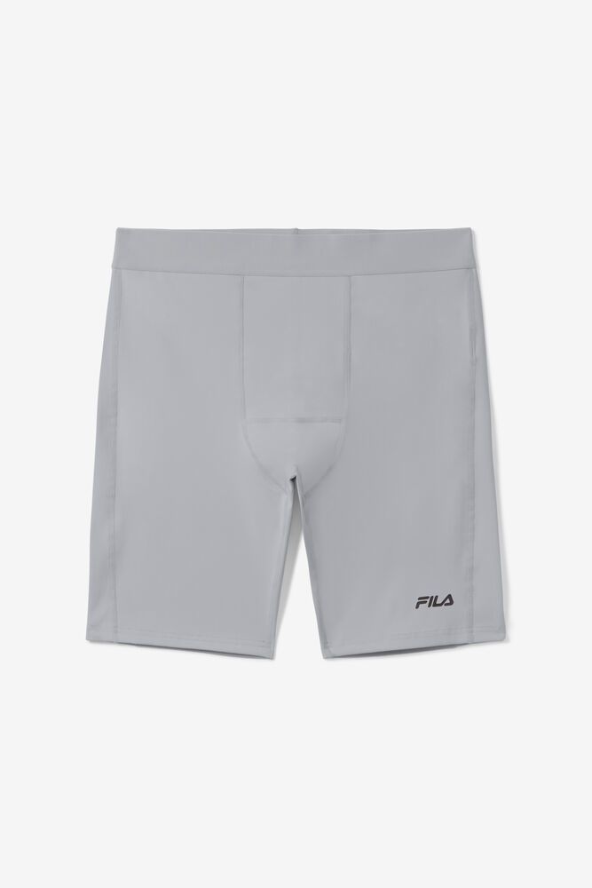 Fila Marathon Compression Grey Shorts Mens - NZ 49310-BXMH